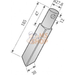 Dents de rotor 30x30 mm | KRAMP Dents de rotor 30x30 mm | KRAMPPR#462472