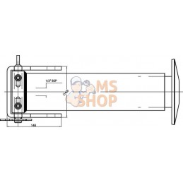 Pied béqu 85-250 fermeture rap | KRAMP Pied béqu 85-250 fermeture rap | KRAMPPR#599200