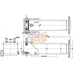 Pied béqu 85-250 fermeture rap | KRAMP Pied béqu 85-250 fermeture rap | KRAMPPR#599200