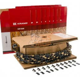 Chaîne de tronçonneuse .325" 1,5mm 462 DL 25 ft demi-ciseau Rouleau Kramp | KRAMP Chaîne de tronçonneuse .325" 1,5mm 462 DL 25 f