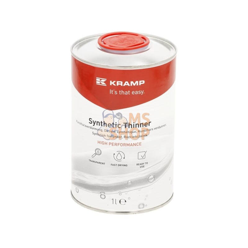 Diluant de résine synth. 1L | KRAMP Diluant de résine synth. 1L | KRAMPPR#727000