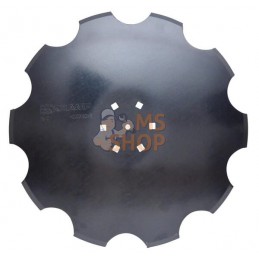 Disque de herse crénelé 510x5 Optimer | KRAMP Disque de herse crénelé 510x5 Optimer | KRAMPPR#564435