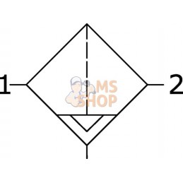 Filtre à air comprimé 1/4" | KRAMP Filtre à air comprimé 1/4" | KRAMPPR#651070