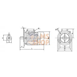 Moteur électrique 0,12 kW | KRAMP Moteur électrique 0,12 kW | KRAMPPR#596804