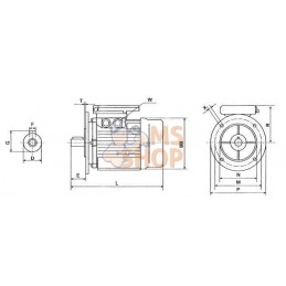 Moteur électrique 1,1 kW | KRAMP Moteur électrique 1,1 kW | KRAMPPR#596805