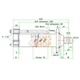Vérin changement rapide CW10 | KRAMP Vérin changement rapide CW10 | KRAMPPR#596250