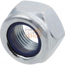 Ecrou hexagonal autobloquant à bague nylon DIN985 M14x1.50 Kramp | KRAMP Ecrou hexagonal autobloquant à bague nylon DIN985 M14x1