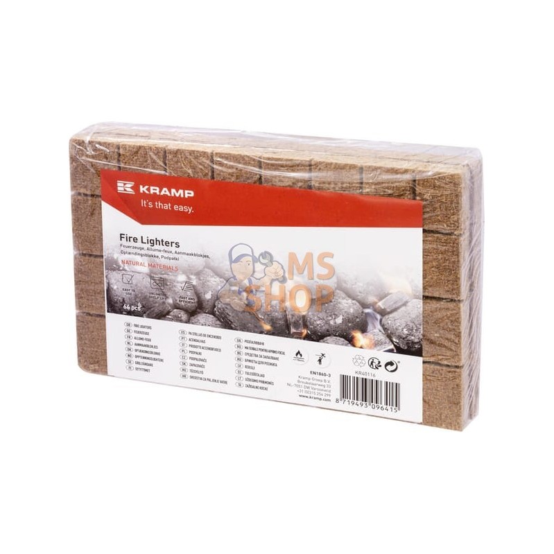 Briquets 64 pièces | KRAMP Briquets 64 pièces | KRAMPPR#926096