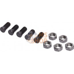 Kit boulons 5x M14x34 C1F + écrous | KRAMP Kit boulons 5x M14x34 C1F + écrous | KRAMPPR#461576