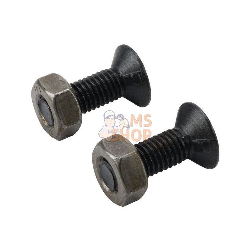 Kit boulons 2x M10x30 1N + écrous | KRAMP Kit boulons 2x M10x30 1N + écrous | KRAMPPR#776855