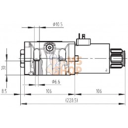 Électrovanne NG10 | KRAMP Électrovanne NG10 | KRAMPPR#650720