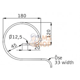 Ressort de soutien 32mmx10mm Bore Ø 12,5mm KRAMP | KRAMP Ressort de soutien 32mmx10mm Bore Ø 12,5mm KRAMP | KRAMPPR#565024