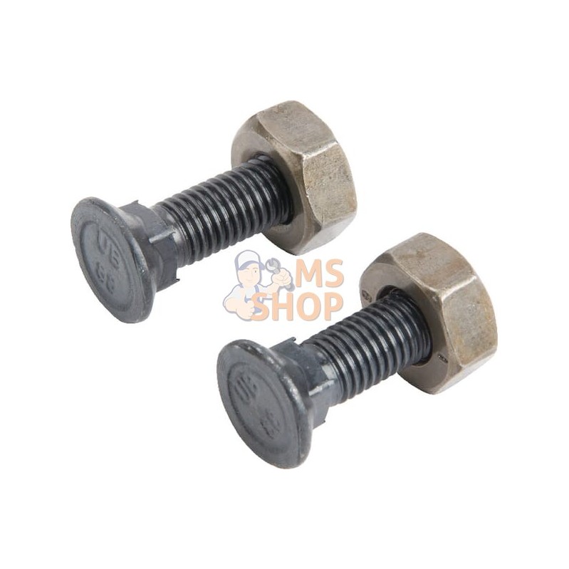 Kit boulons 2x M9x30 VK + écrous | KRAMP Kit boulons 2x M9x30 VK + écrous | KRAMPPR#461529