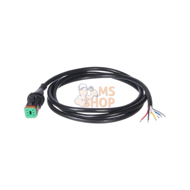 Câble de connexion DT 6 pôles femelle 2m | KRAMP Câble de connexion DT 6 pôles femelle 2m | KRAMPPR#800203