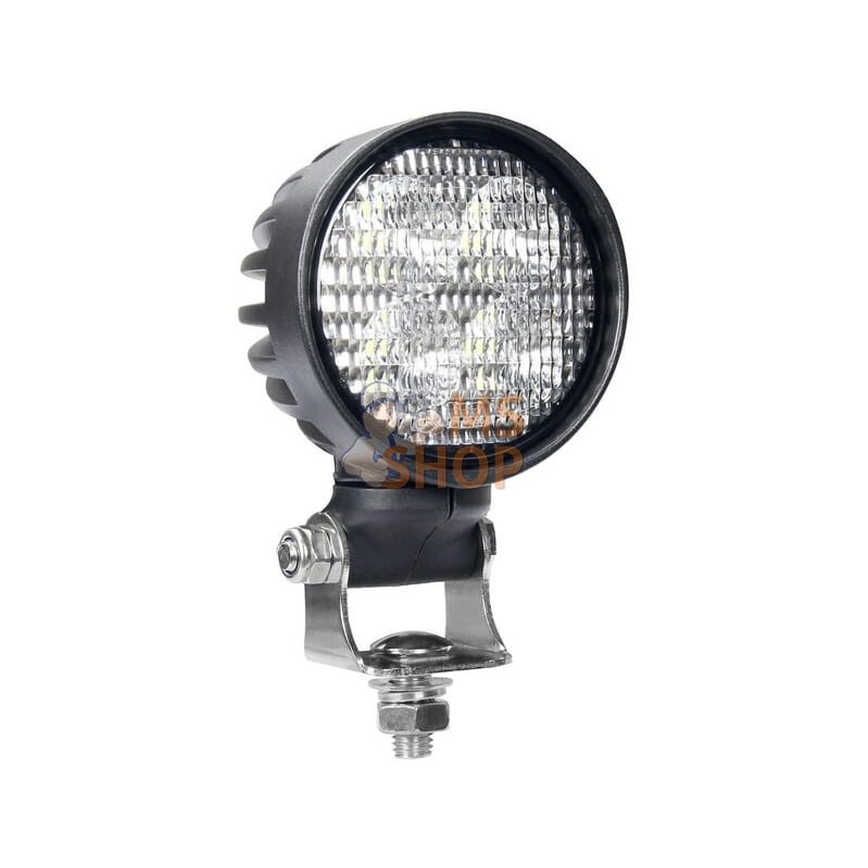 Phare de travail LED 4000lm, rond, blanc, 10/30 V, 84x126x71.8mm, prise AMP, 4 LED, 360 degrés, Kramp | KRAMP Phare de travail L