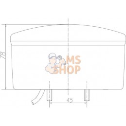 Feu arrière LED rond 5 plots | KRAMP Feu arrière LED rond 5 plots | KRAMPPR#776612