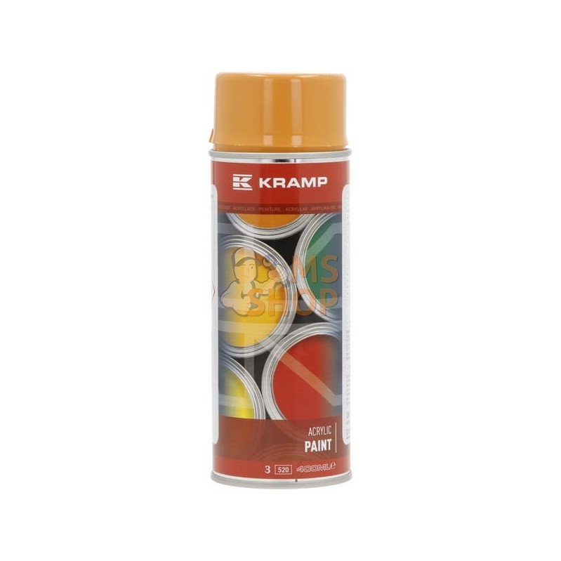 Case jaune Power Tan 400 ml | KRAMP Case jaune Power Tan 400 ml | KRAMPPR#730901