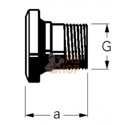 Accouplement, filetage femelle 6" / mâle 6", convenant à Bauer, Kramp | KRAMP Accouplement, filetage femelle 6" / mâle 6", conve