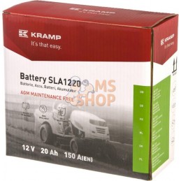 Batterie 12V 20Ah 140A Kramp | KRAMP Batterie 12V 20Ah 140A Kramp | KRAMPPR#506937