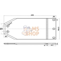 Patin plastique | KRAMP Patin plastique | KRAMPPR#775549