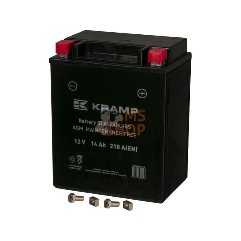 Batterie 12V 14Ah 210A fermée Kramp | KRAMP Batterie 12V 14Ah 210A fermée Kramp | KRAMPPR#506949