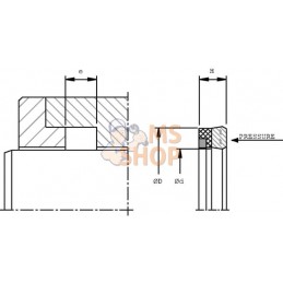 Joint tig. 70x80x12,5 EI e=13 | KRAMP Joint tig. 70x80x12,5 EI e=13 | KRAMPPR#565160