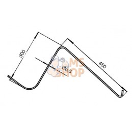 Dent d'andaineuse p/Vicon | KRAMP Dent d'andaineuse p/Vicon | KRAMPPR#565731