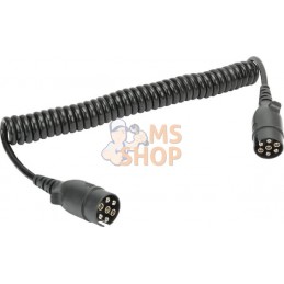 Spiral cable 12v/7pin 3,5 m | KRAMP Spiral cable 12v/7pin 3,5 m | KRAMPPR#800268