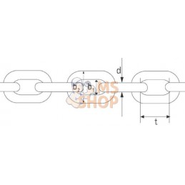 Chaîne calibrée 8 x 31 | KRAMP Chaîne calibrée 8 x 31 | KRAMPPR#775937