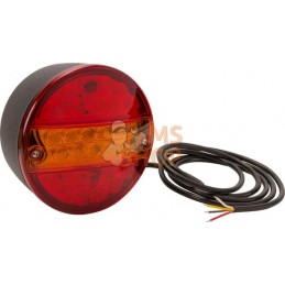 Feu arrière LED rond câblé | KRAMP Feu arrière LED rond câblé | KRAMPPR#776614