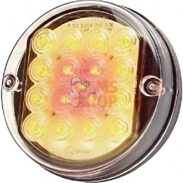 Feu arrière multifonction LED, rond, 12-24V, Ø 115mm, Kramp | KRAMP Feu arrière multifonction LED, rond, 12-24V, Ø 115mm, Kramp 
