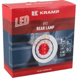 Feu arrière LED, rond, 12-24V, Ø 152mm, Kramp | KRAMP Feu arrière LED, rond, 12-24V, Ø 152mm, Kramp | KRAMPPR#776793