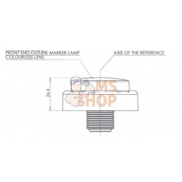 Feu arrière multifonction LED, rond, 12-24V, Ø 140mm, Kramp | KRAMP Feu arrière multifonction LED, rond, 12-24V, Ø 140mm, Kramp 