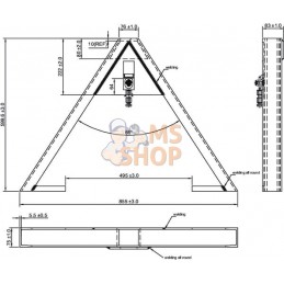 Triangle d'attelage 1.2.3 | KRAMP Triangle d'attelage 1.2.3 | KRAMPPR#705509