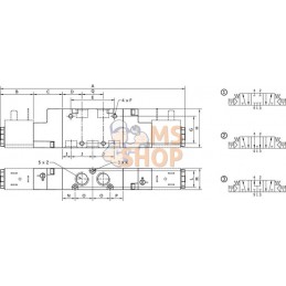 Vanne magnétique 5/3 1/4"-CC | KRAMP Vanne magnétique 5/3 1/4"-CC | KRAMPPR#841572