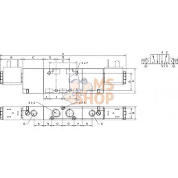 Vanne magnétique 5/2 1/4" | KRAMP Vanne magnétique 5/2 1/4" | KRAMPPR#841598