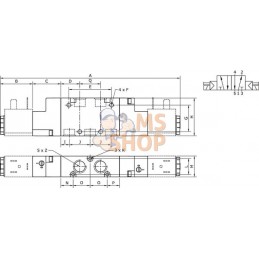 Vanne magnétique 5/2 1/4" | KRAMP Vanne magnétique 5/2 1/4" | KRAMPPR#841599