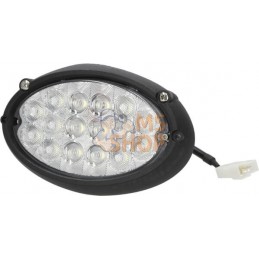 Phare de travail LED, 24 W, 3220 lm, ovale, Kramp | KRAMP Phare de travail LED, 24 W, 3220 lm, ovale, Kramp | KRAMPPR#840839