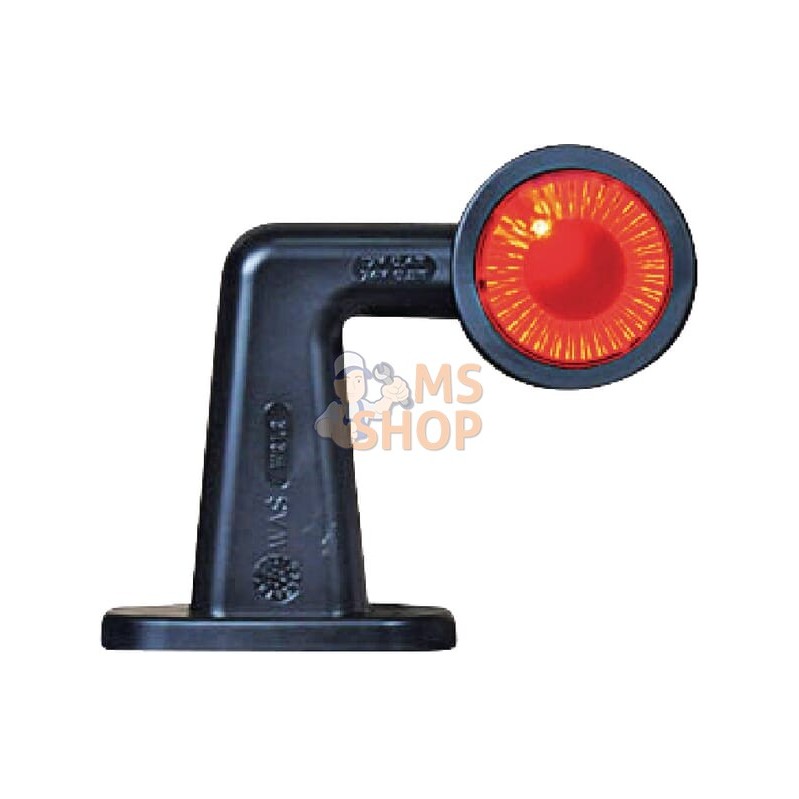 Feu de gabarit gauche LED, 12-24V, 125.5x148.5x48.6mm, Kramp | KRAMP Feu de gabarit gauche LED, 12-24V, 125.5x148.5x48.6mm, Kram