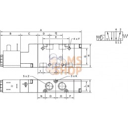 Vanne magnétique 5/2 1/2" | KRAMP Vanne magnétique 5/2 1/2" | KRAMPPR#841540