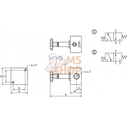 Vanne magnétique 3/2 NC-1/8" | KRAMP Vanne magnétique 3/2 NC-1/8" | KRAMPPR#841542