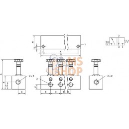 Vanne magnét. 3/2 NC-1/8" 8F | KRAMP Vanne magnét. 3/2 NC-1/8" 8F | KRAMPPR#841544