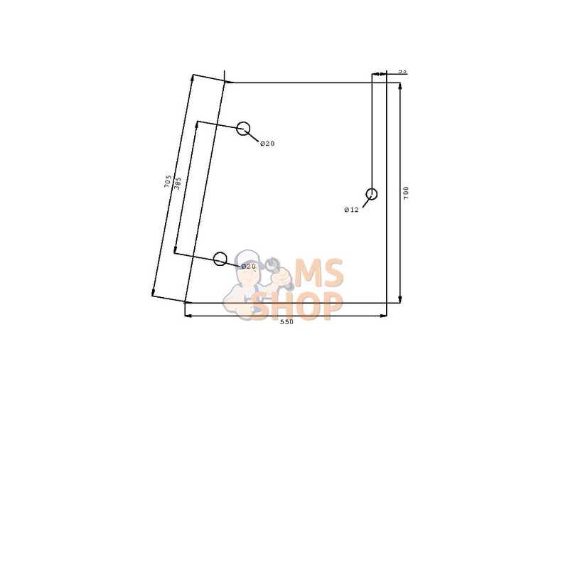 Vitre latérale | KRAMP Vitre latérale | KRAMPPR#506886 Vitre latérale | KRAMP Vitre latérale | KRAMPPR#506886