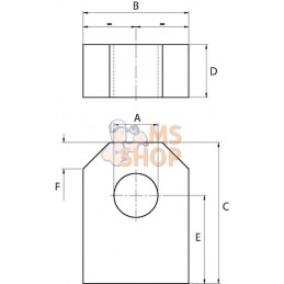 Bande fixation 30x20 - 55 - ø12 | KRAMP Bande fixation 30x20 - 55 - ø12 | KRAMPPR#564763