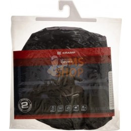 Housse de siège personnalisable, PVC, noire, conçue pour Sears | KRAMP Housse de siège personnalisable, PVC, noire, conçue pour 