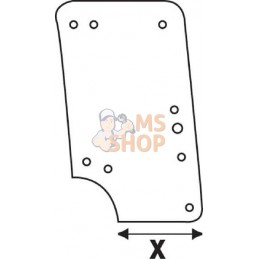Vitre de porte sup. | KRAMP Vitre de porte sup. | KRAMPPR#506793