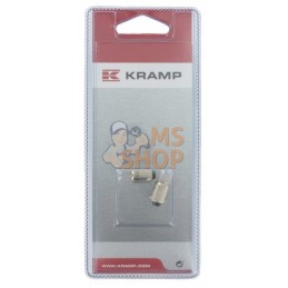 Ampoule 12V 2W BA9s (2x) | KRAMP BLISTER Ampoule 12V 2W BA9s (2x) | KRAMP BLISTERPR#722174