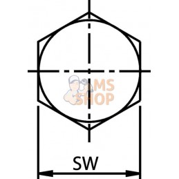 Boulon creux double M 18 | KRAMP Boulon creux double M 18 | KRAMPPR#462538