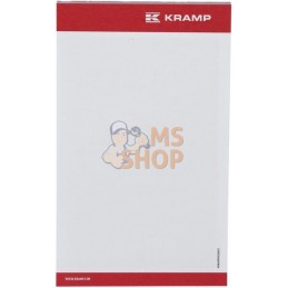 Bloc-notes petits carreaux 85x140mm | KRAMP Bloc-notes petits carreaux 85x140mm | KRAMPPR#736033