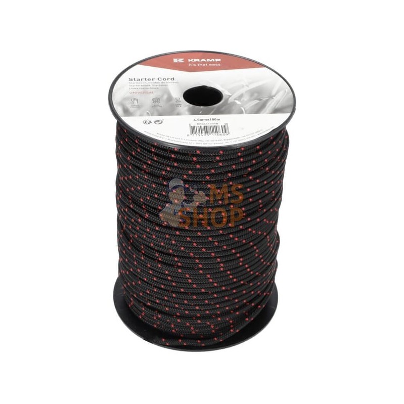 Cordon de lanceur 4,5 mm x 100 m noir | KRAMP Cordon de lanceur 4,5 mm x 100 m noir | KRAMPPR#981635 Cordon de lanceur 4,5 mm x 100 m noir | KRAMP Cordon de lanceur 4,5 mm x 100 m noir | KRAMPPR#981635